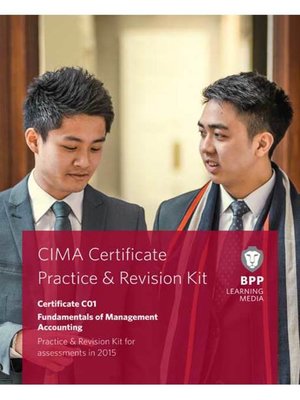 cover image of CIMA Fundamentals of Management Accounting